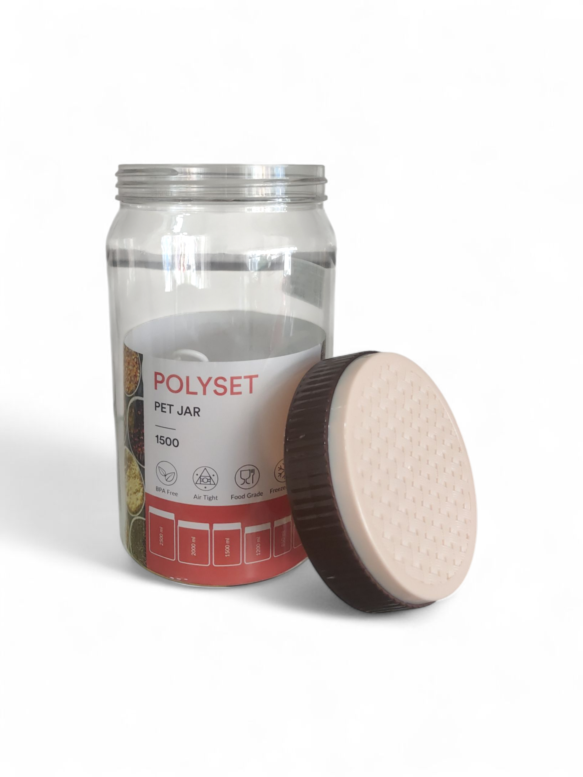 CREST 1500ML CONTAINER SANDLE CREST 1500ML CONTAINER SANDLE